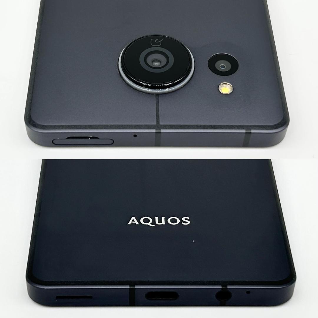 即配【良品】SBM◯ AQUOS sense7 plus 128GB ブラック