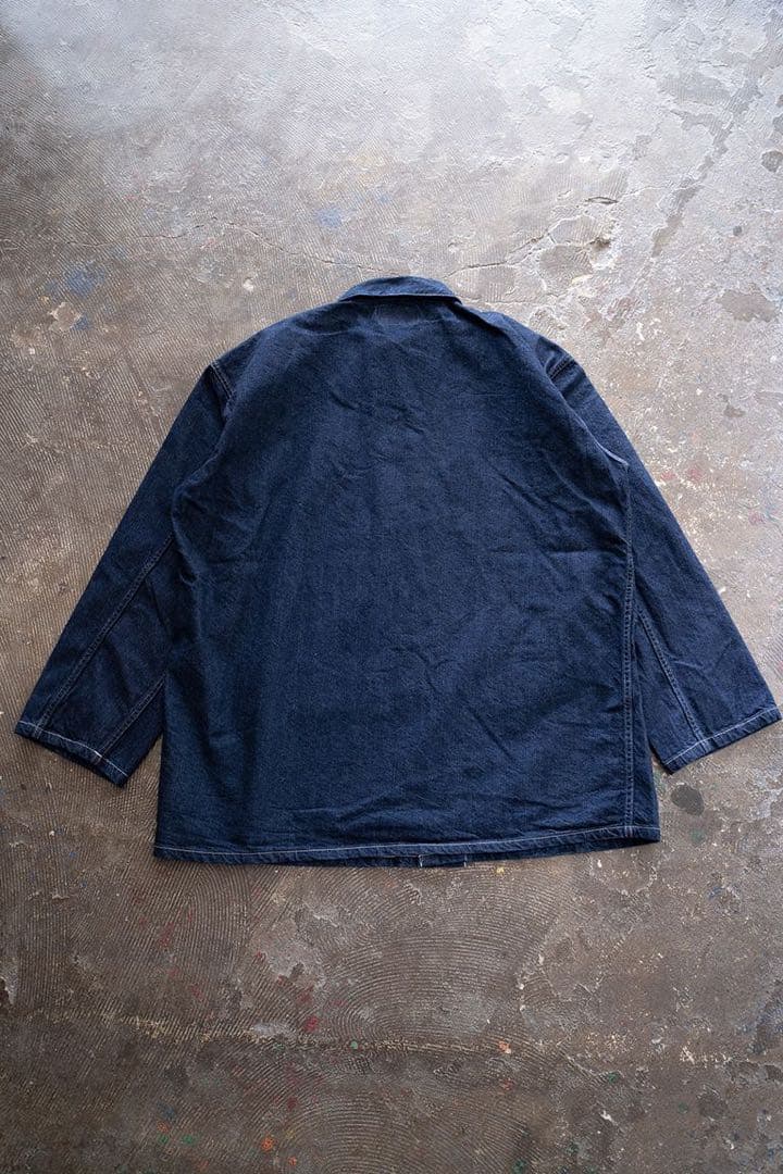 CIOTA インディゴスピンコットンデニムカバーオール