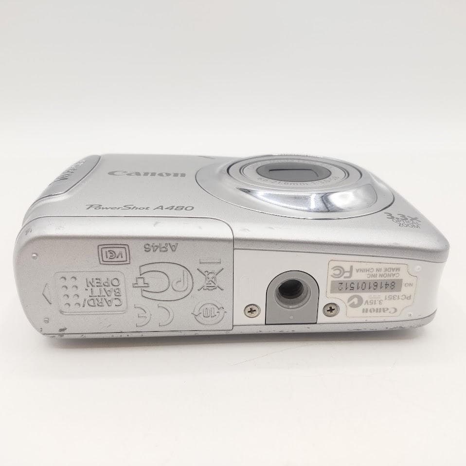 ★箱付★ デジカメ Canon キャノン PowerShot A480 シルバー