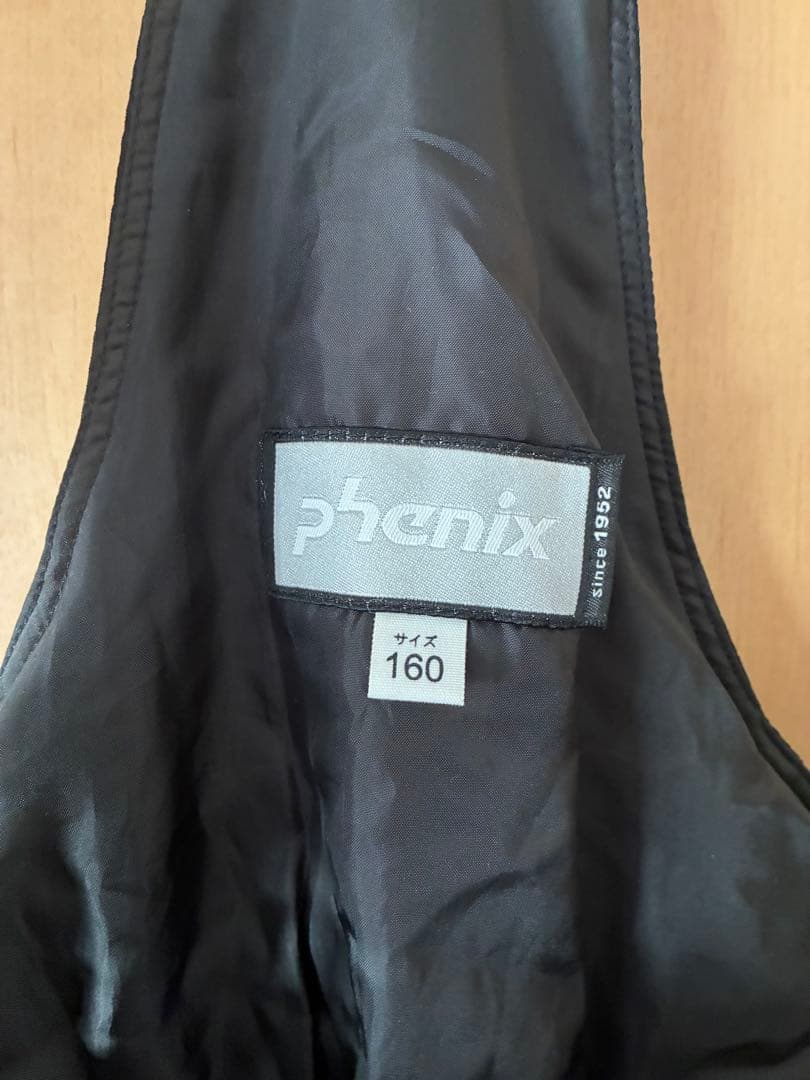 Phenix 上下セットスキーウェア 赤黒160サイズ