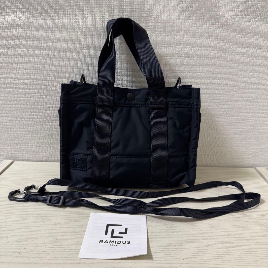 【新品同様】RAMIDUS ラミダス　2WAY トートバッグ（XS)