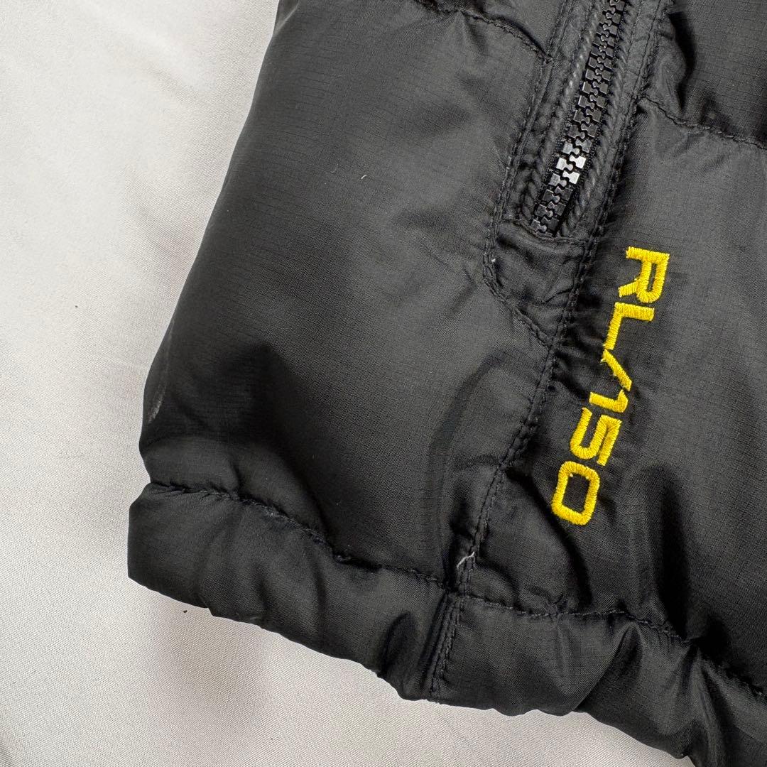 ジャケット・アウター POLO Ralph Lauren down vest black yellow