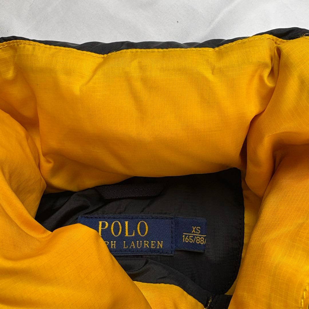 ジャケット・アウター POLO Ralph Lauren down vest black yellow