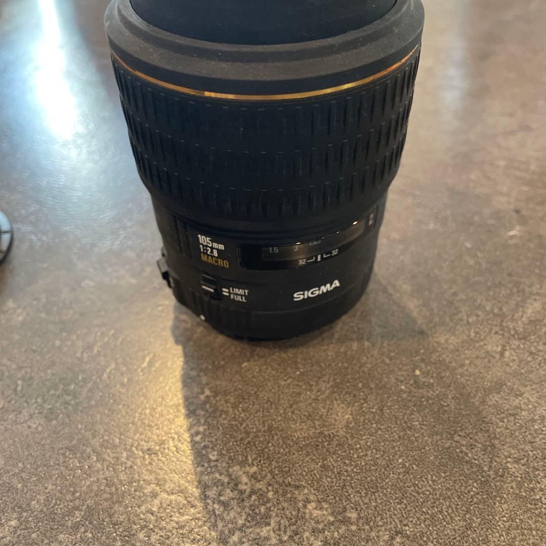 レンズ(単焦点) Canon SIGMA 105mm EXsigma