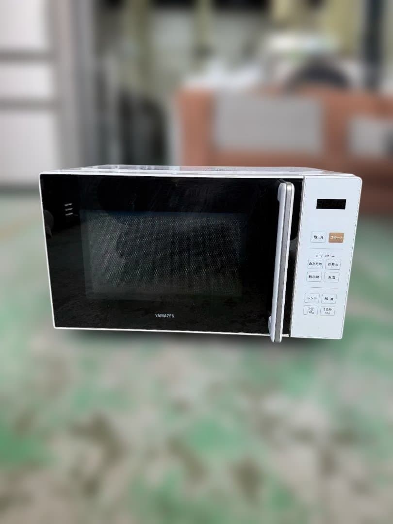 YAMAZEN ホワイト電子レンジ 2022年製　S12