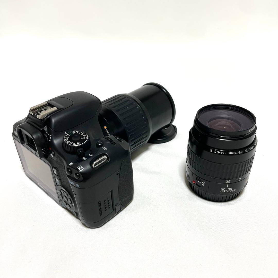 望遠デビュー❣️ Canon EOS Kiss X4 Wズームレンズセット