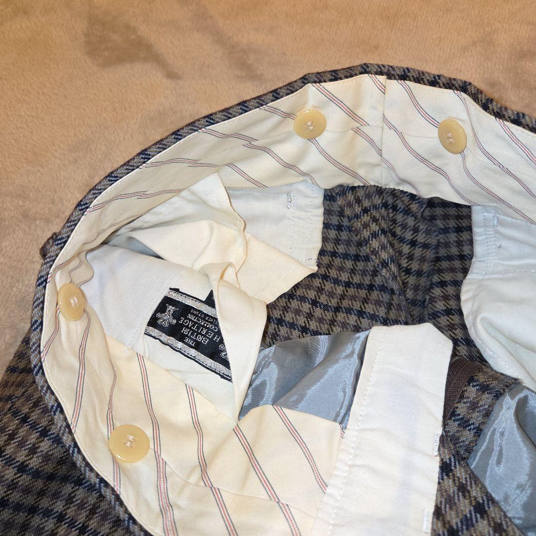 レナウン THE BRITISH HERITAGE A5スーツ 千鳥格子チェック