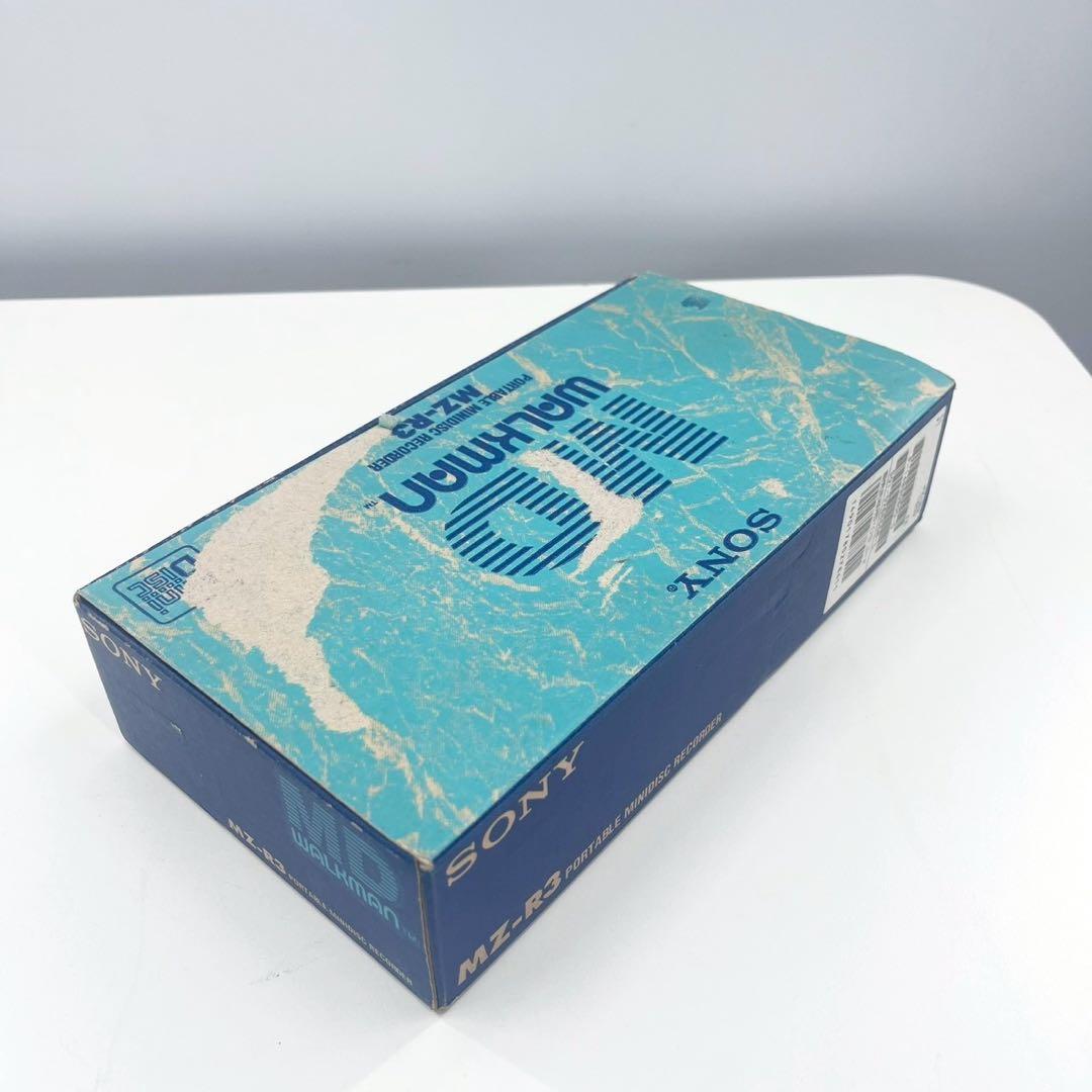 SONY MZ-R3 MDウォークマン 再生OK ACアダプター確認 箱付