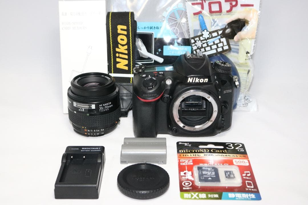 ワンランク上の一眼⭐高性能 ハイアマ Nikon D7200 本格機⭐高速連写