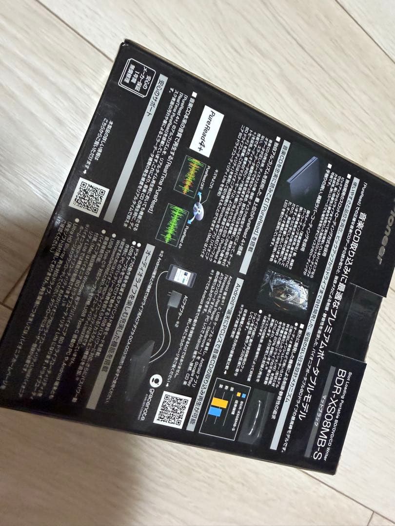 パイオニア　Blu-ray ブルーレイ　ドライブ　BDR-XS08MB-S