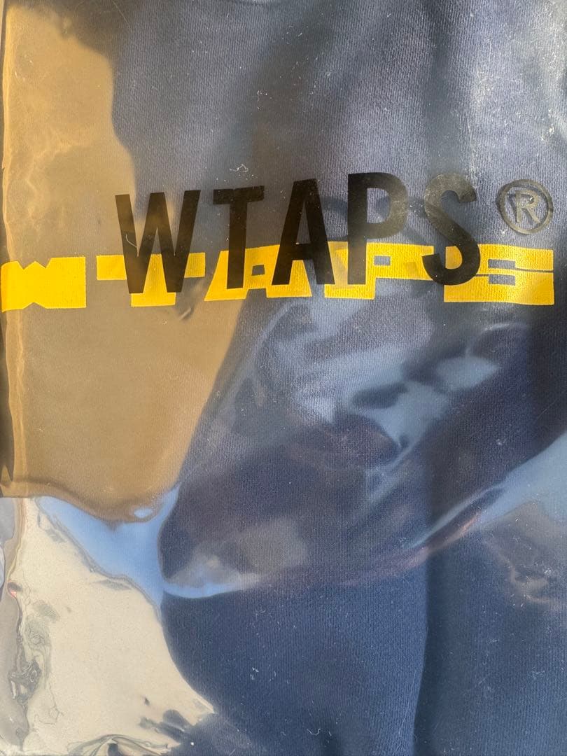 wtaps 25aw BRICK / SWEATER COTTON ネイビーL