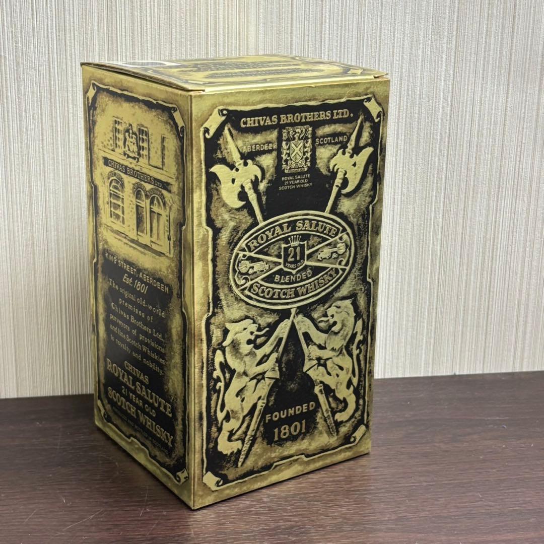 新品 未開封 ロイヤルサルート 21年 700ml 43% スコッチウィスキー