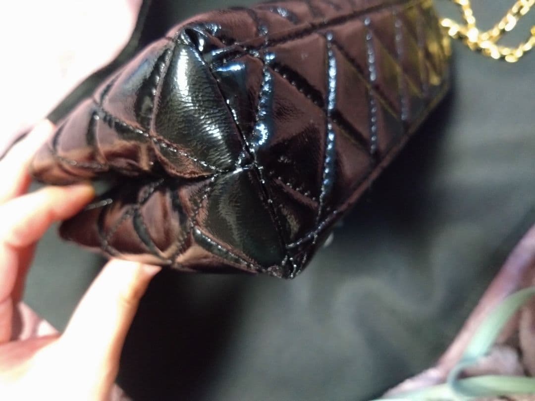 nanaお値引き済み♡ブラック キルティング バッグ♡ショルダーバッグ