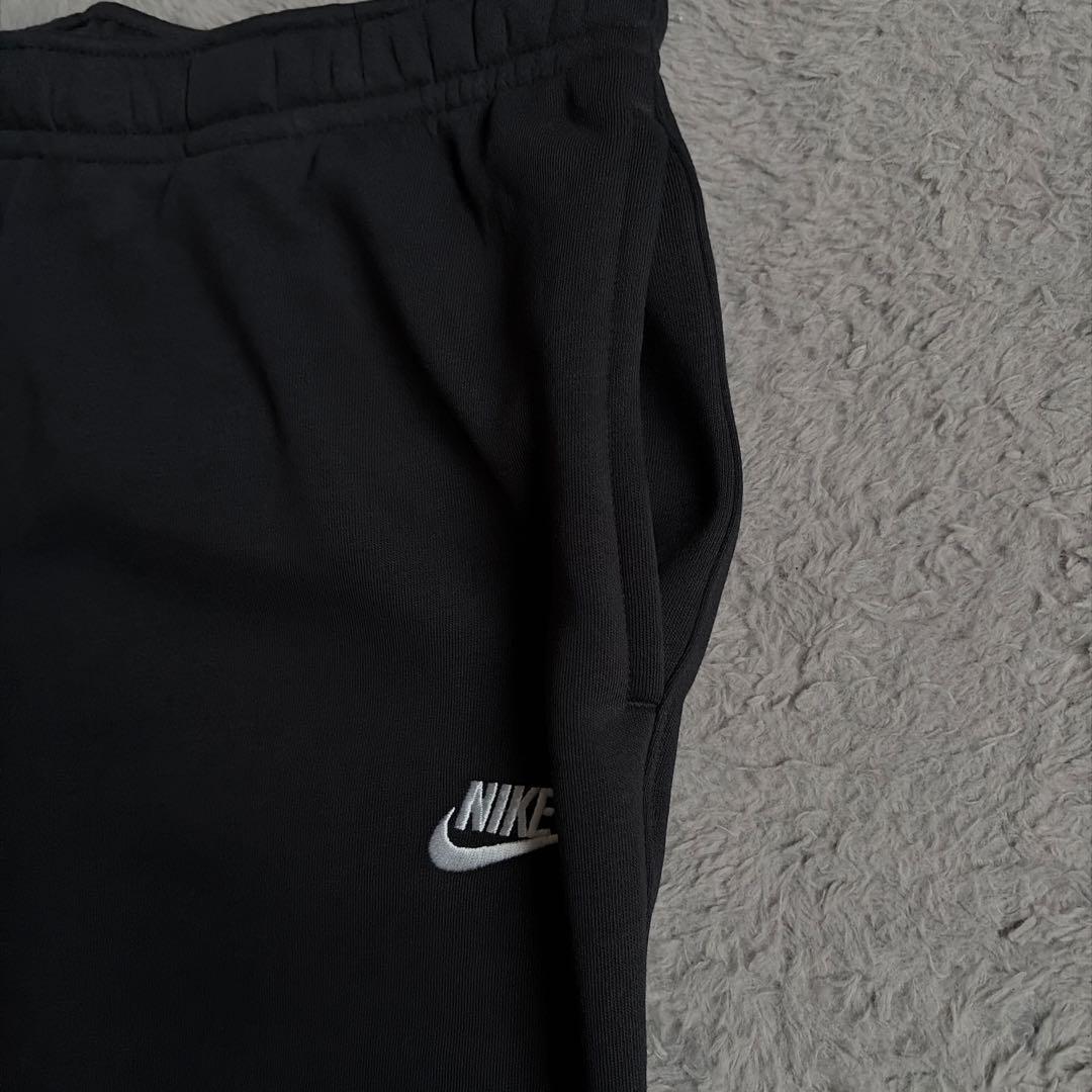 新品 NIKE ナイキ ブラック セットアップ 刺繍ロゴ スウェット XXL