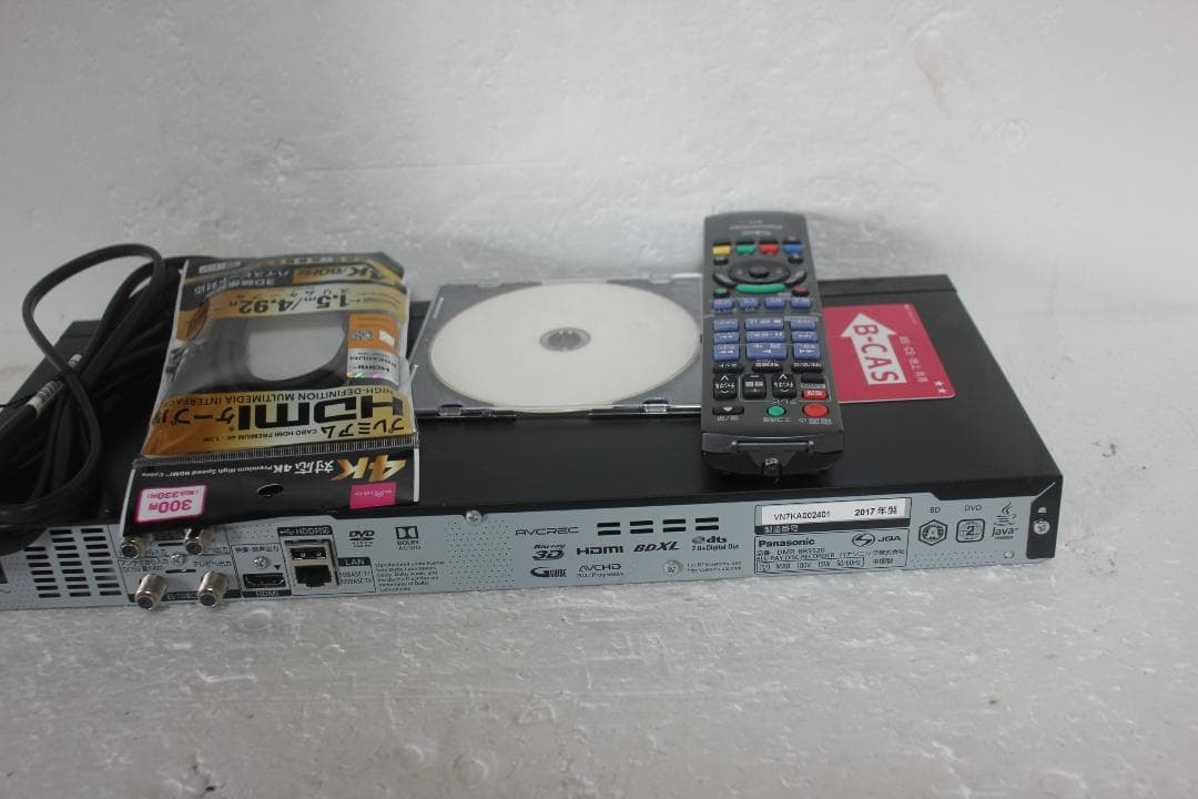 内部清掃済　Panasonic DMR-BRS520 ブルーレイ 500GB