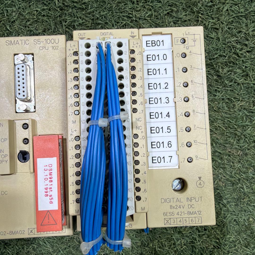 電源ユニット Siemens SIMATIC S5-100U 6ES5 482-8MA13