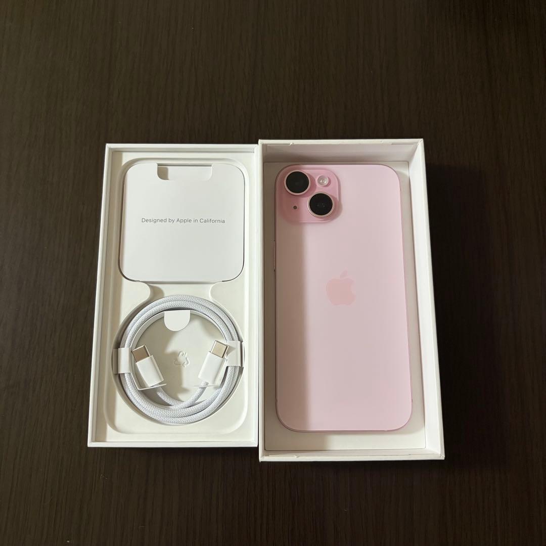 iPhone15 ピンク128GB 本体 simフリー