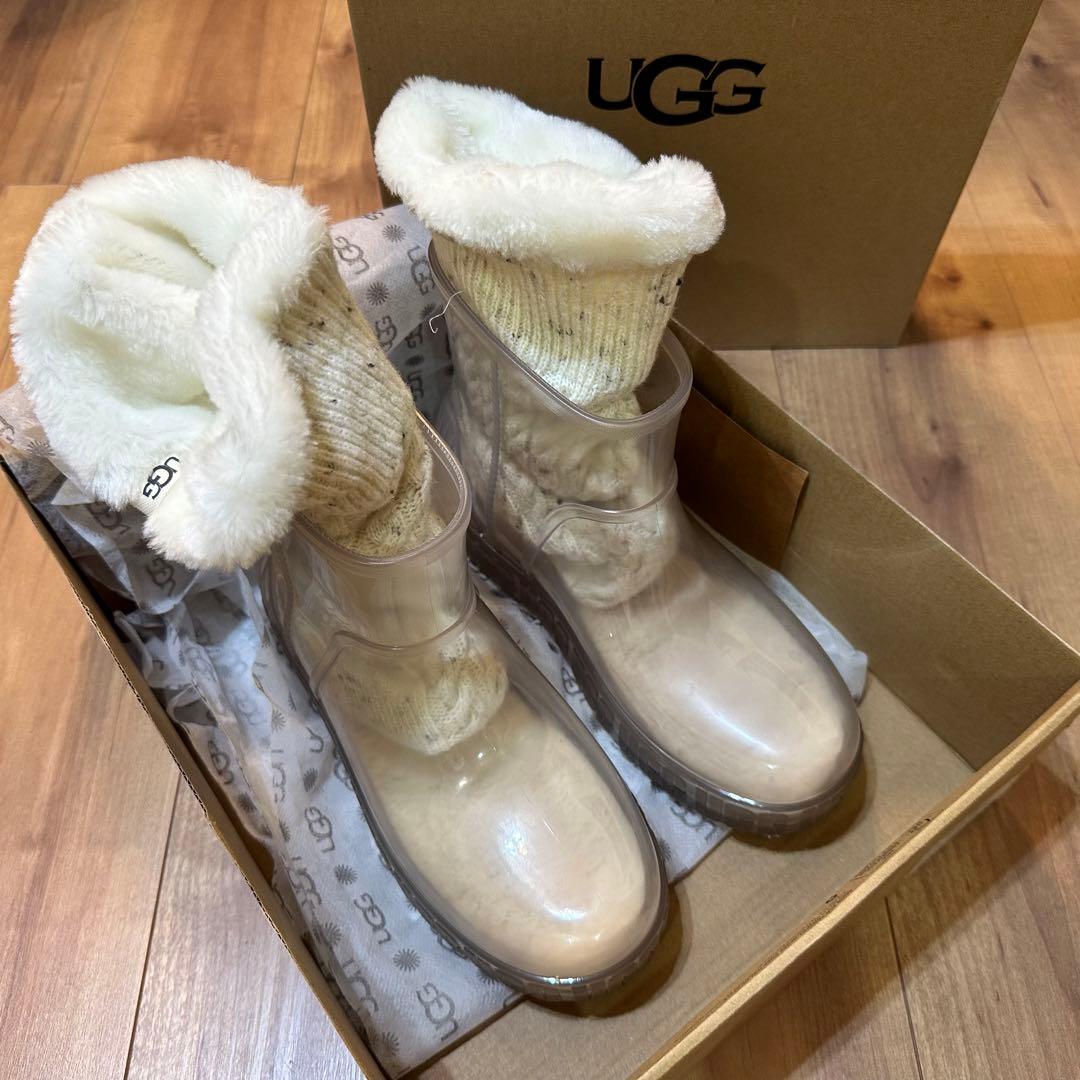 UGG ドリズリータ クリア レインブーツ サイズ7