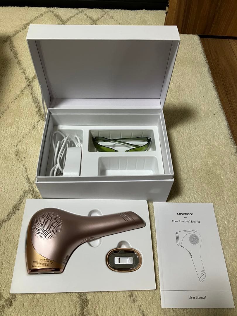 LOVE DOCK 光脱毛器　男女兼用