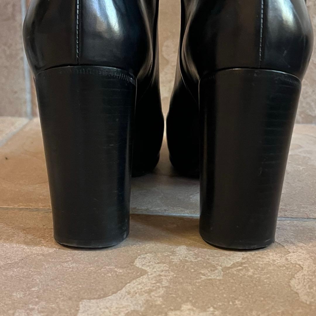 定価15万　SARTORE　ロングブーツ　レザー　黒