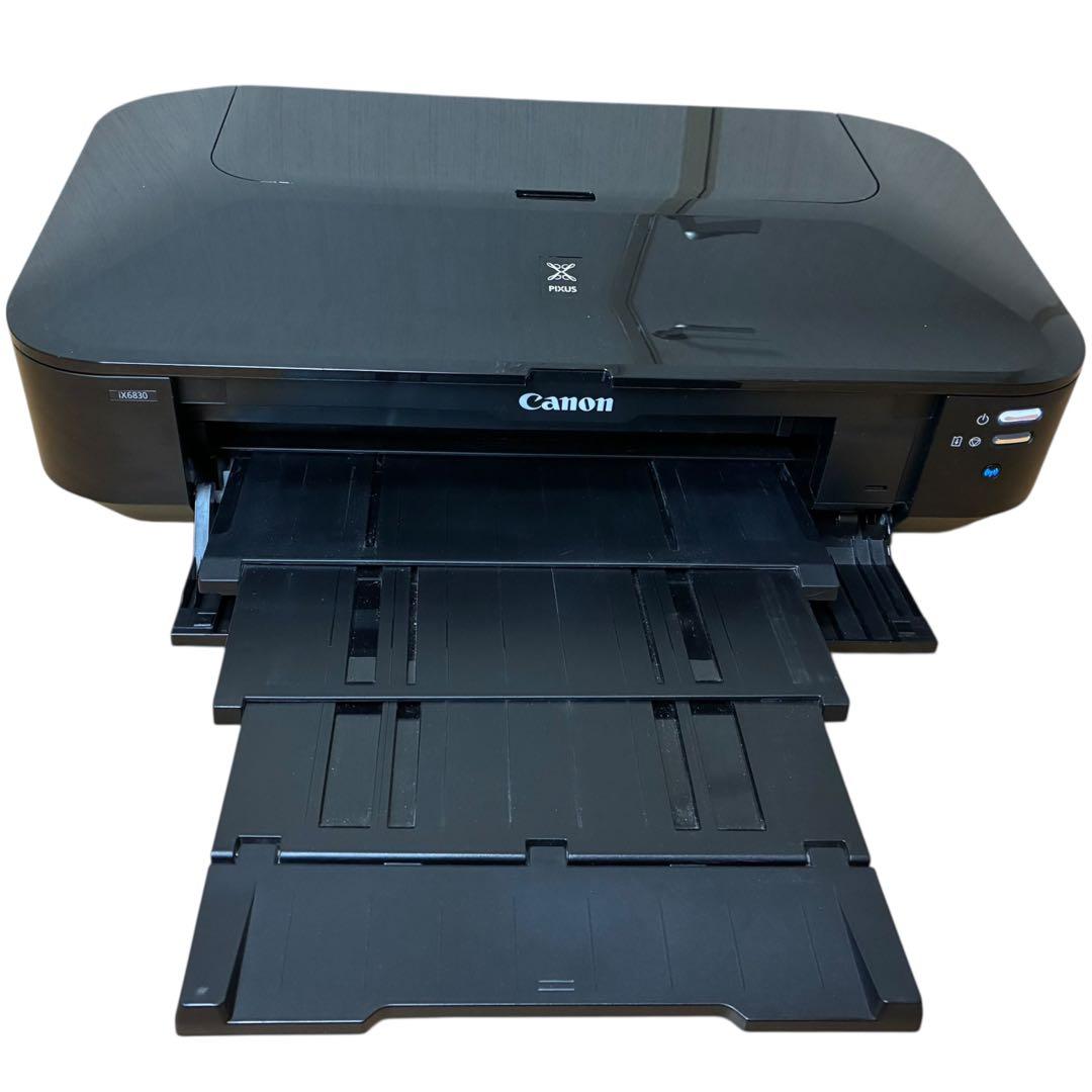 ✨Canon PIXUS iX6830 A3対応 純正インク 電源.USB付き②