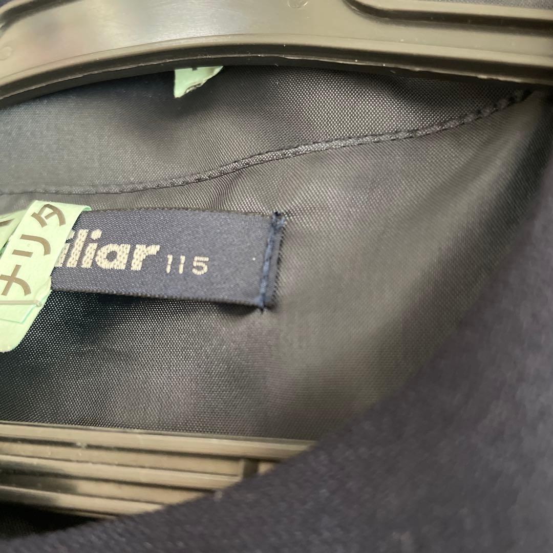 familiar ネイビー フォーマルドレス　受験115