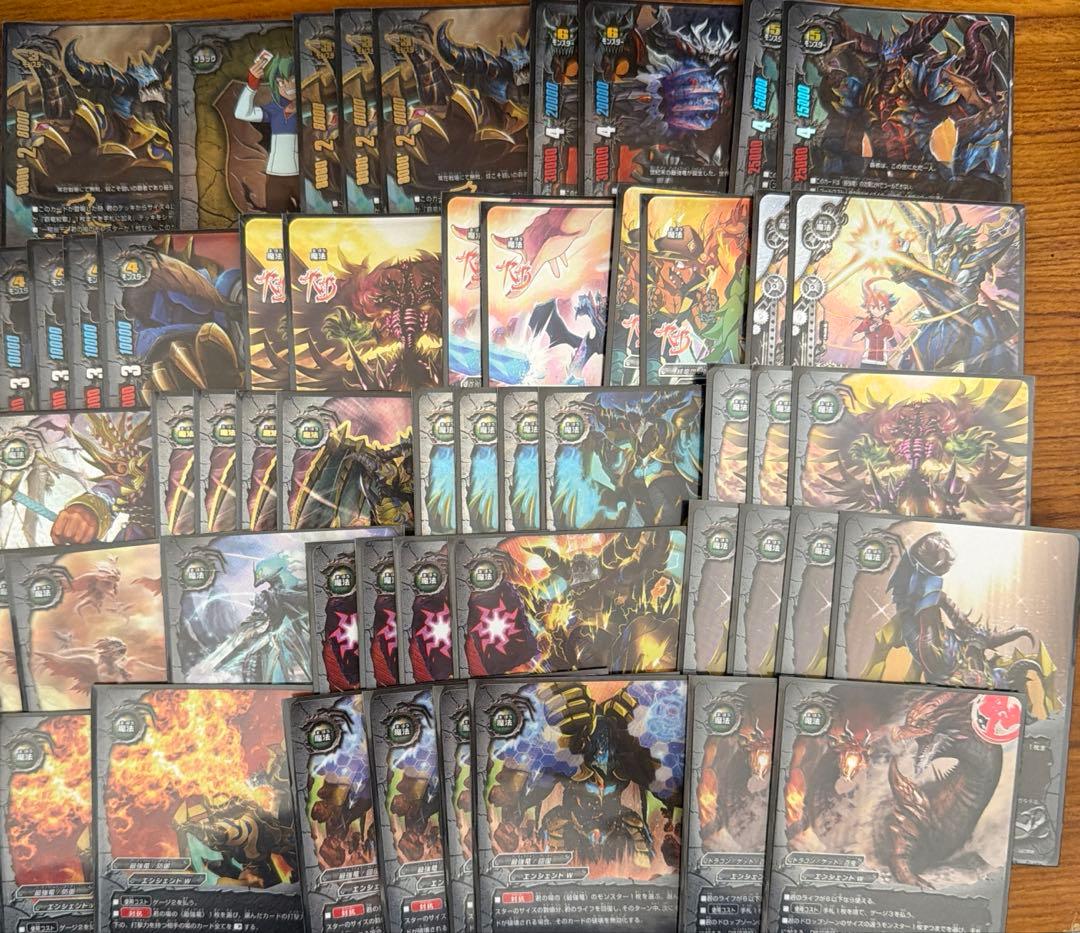 バディファイト 最強竜 ゼルベリオスデッキ フルホイル パーツ付き