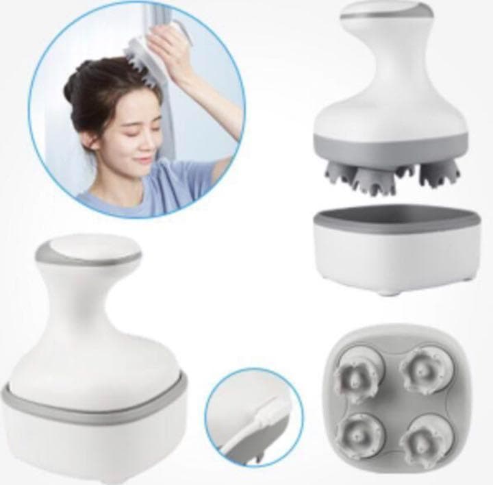 ヘッドスパの気持ち良さ❣シャンプー併用で頭皮もスッキリ♪❤ヘッドマッサージャー