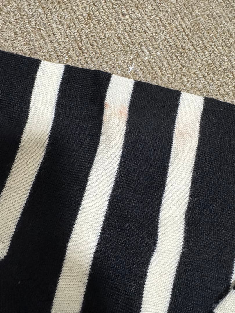 MARK & LONA ストライプニットスカートセット ボーダーマークアンドロナ