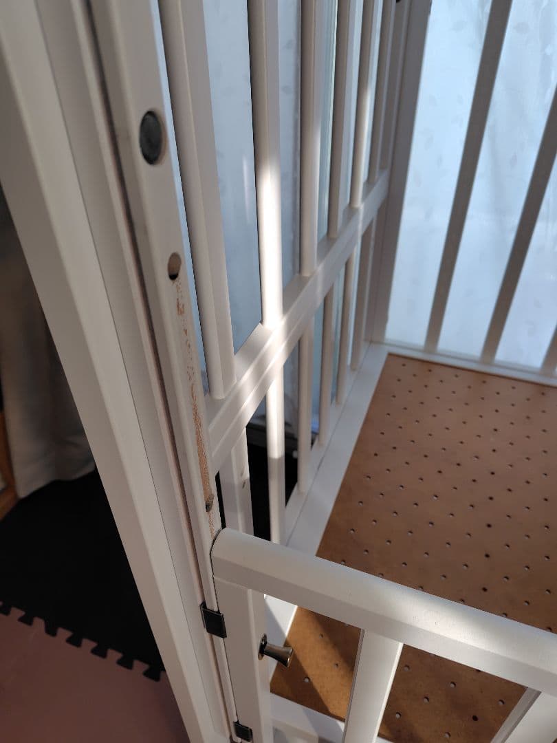 Katoji ハイタイプツーオープンベビーベッド　レギュラーサイズ