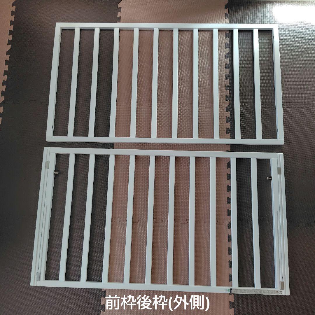 Katoji ハイタイプツーオープンベビーベッド　レギュラーサイズ