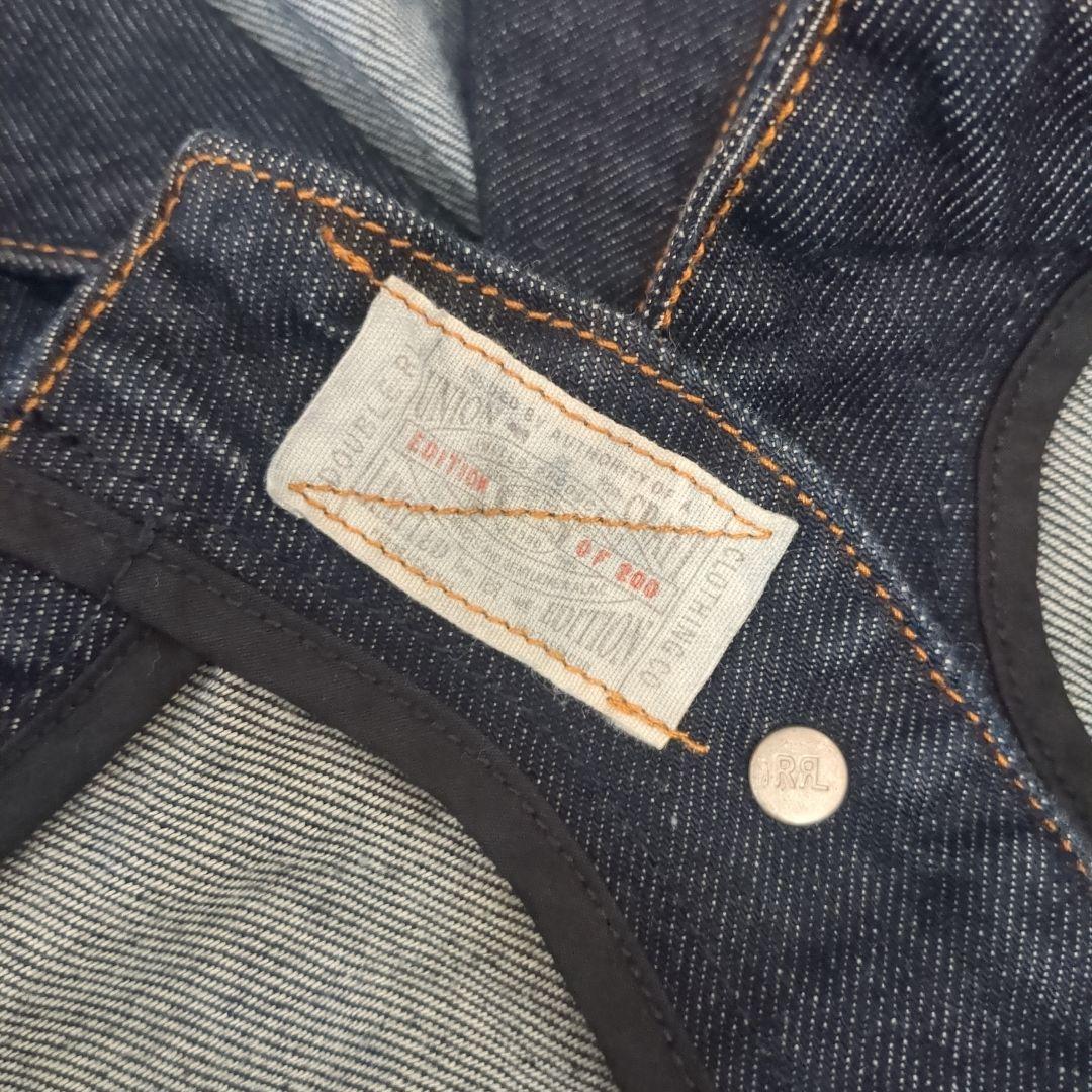 RRL POLO WESTERN ポロウエスタン デニム ベスト　ラルフローレン