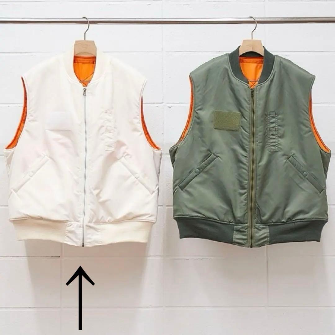 も*読様 UNUSED×BuzzRickson's MA-1 VEST フライト