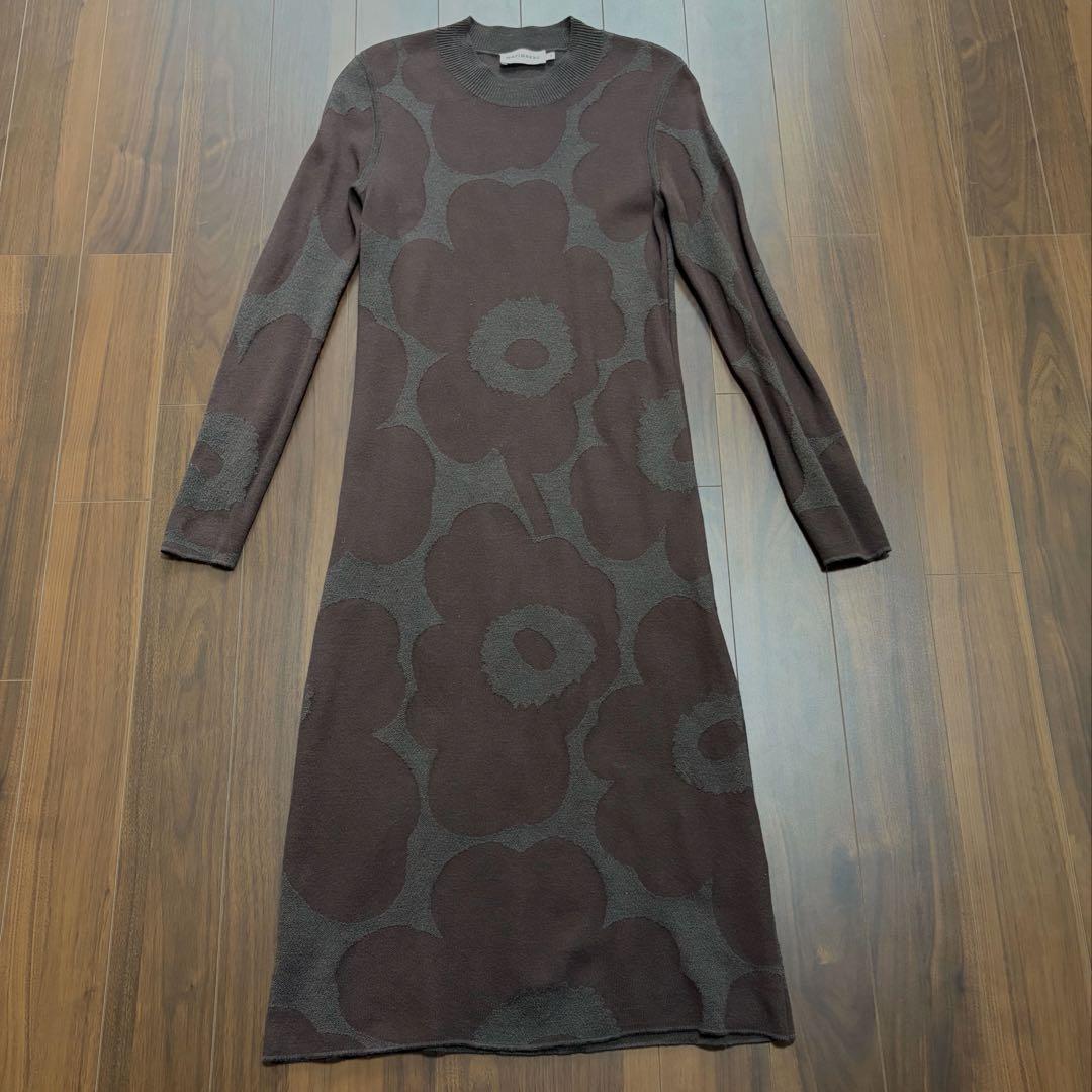 marimekko マリメッコ　ウニッコ　ニット　ワンピース