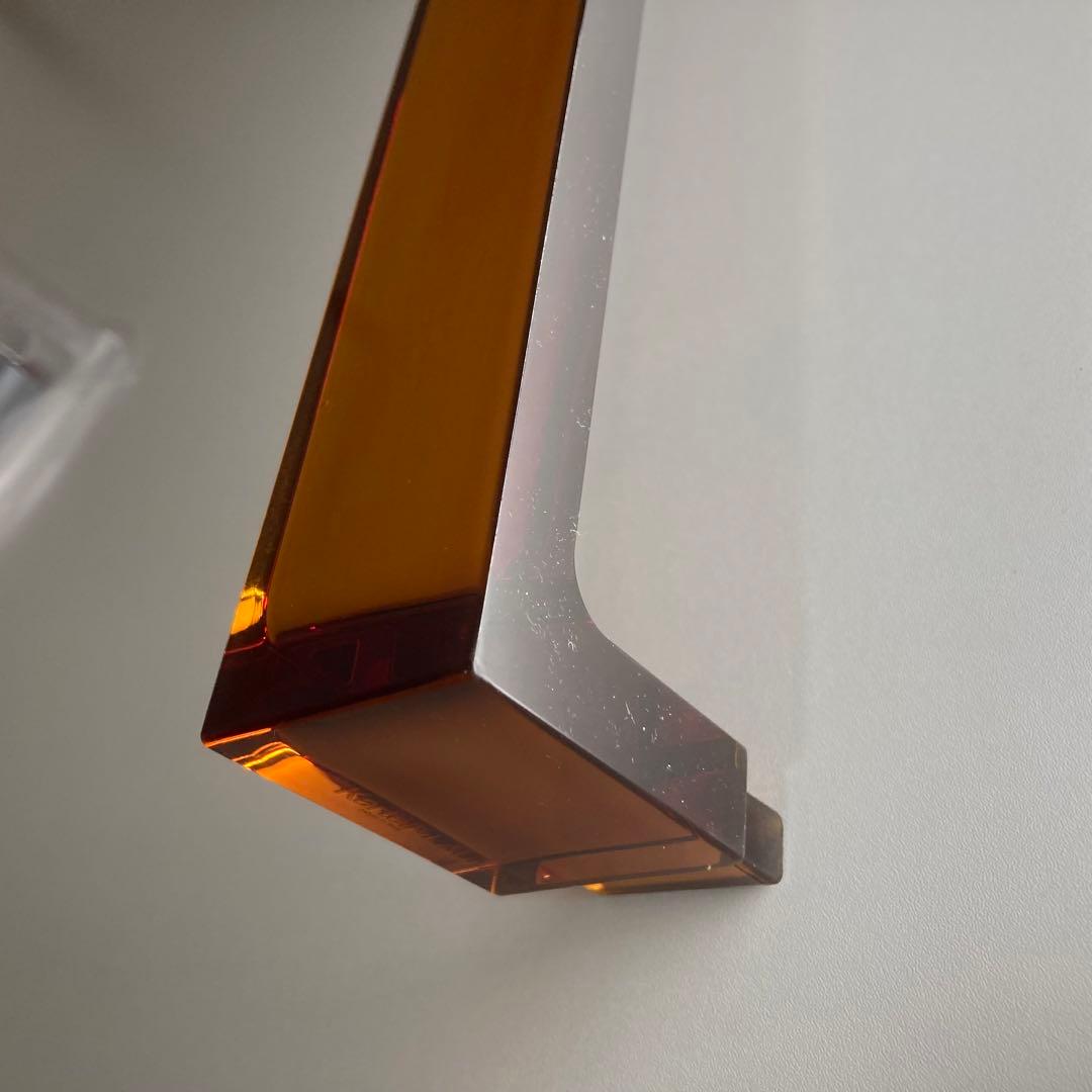 Kartell カルテル　タオルハンガー　RAIL レイル45 アンバー