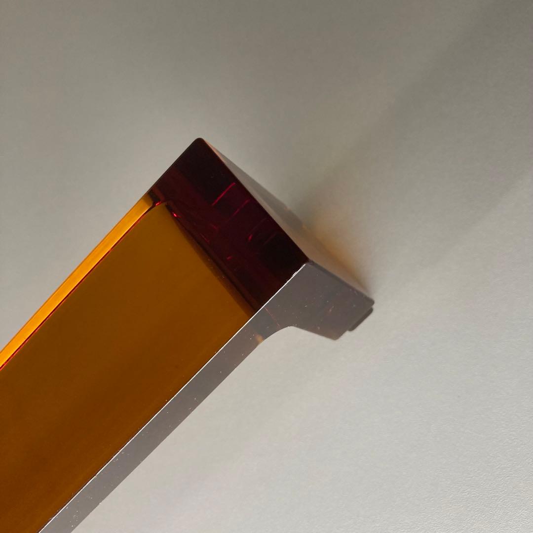 Kartell カルテル　タオルハンガー　RAIL レイル45 アンバー