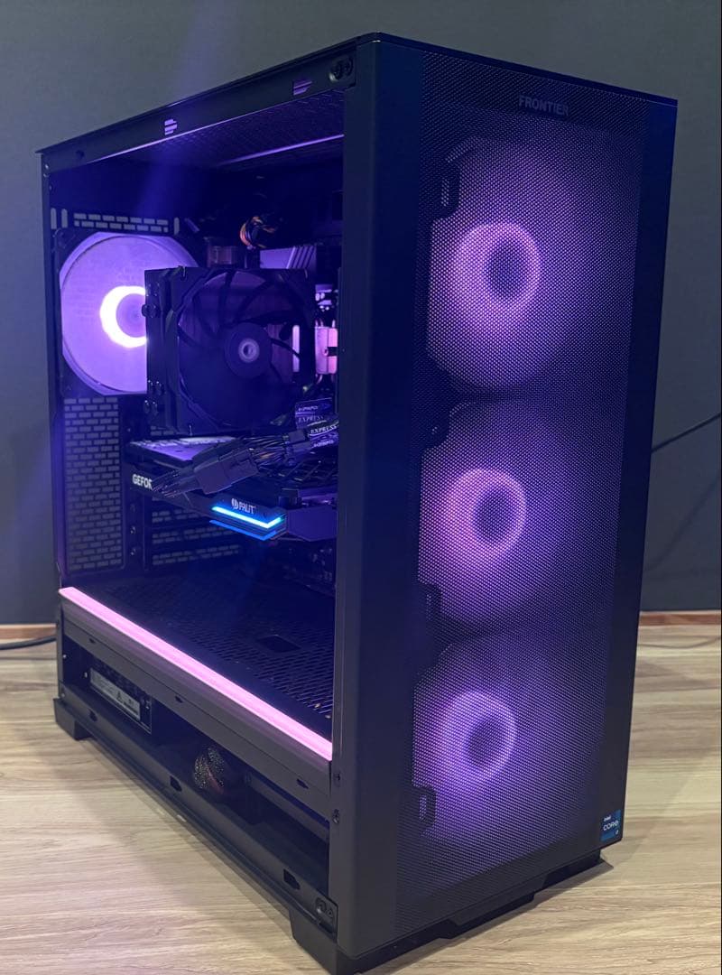 hot green様RTX4070super ゲーミングpc i7 14700F