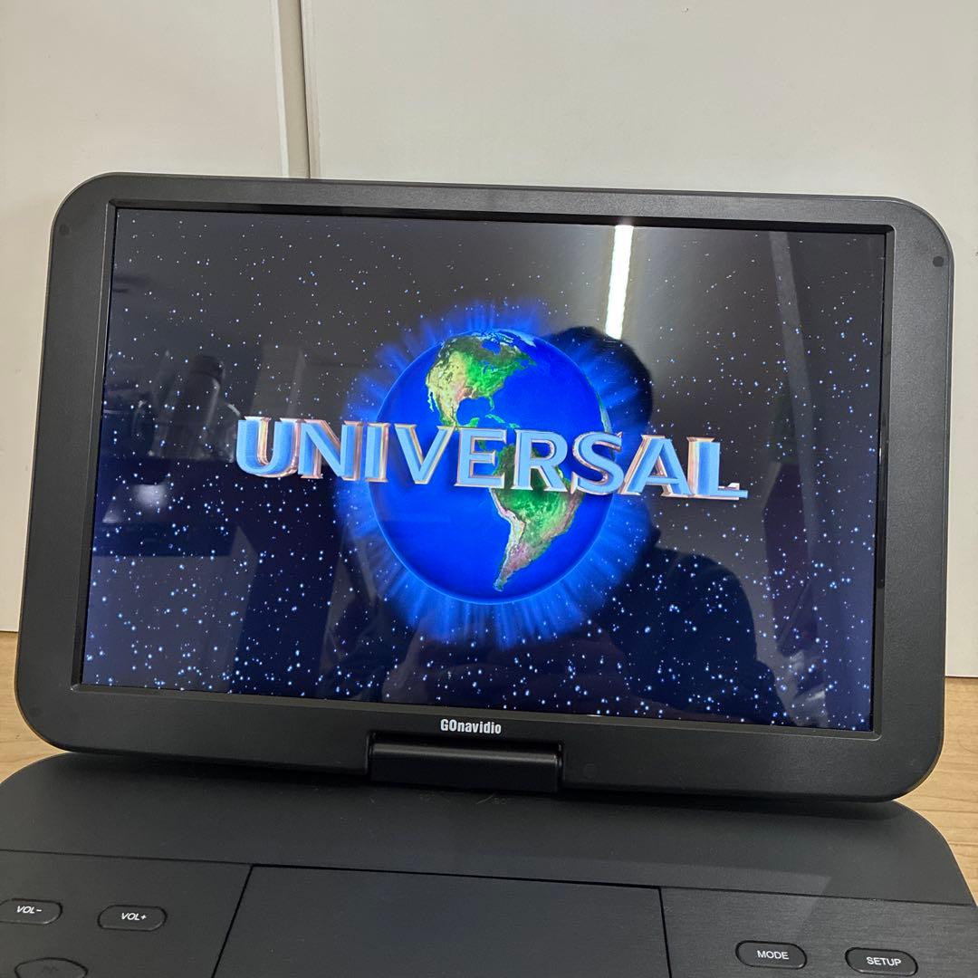 ポータブルブルーレイDVDプレーヤー、15.4インチスクリーン　大画面