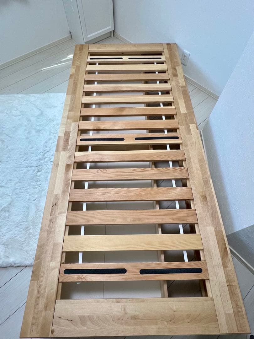 ★送料込★完成品IKEA MANDAL シングルベッド　収納付きマンダール