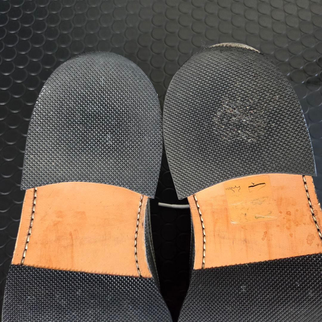 THOM BROWNE トムブラウン シルバー　ウィングチップ 26㎝