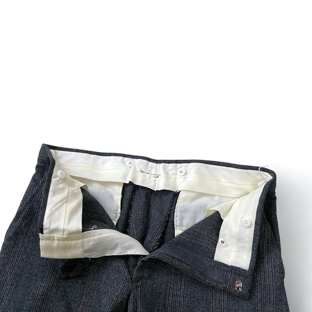 60s 70s vintage ウール スラックス パンツ