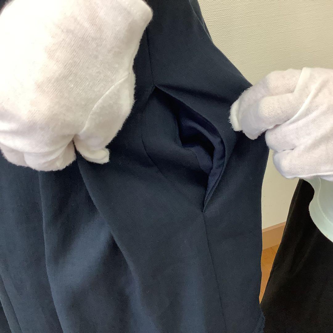 限定モデル【36】 Rene タグ付 新品 ルネ リネン ワンピース ネイビー