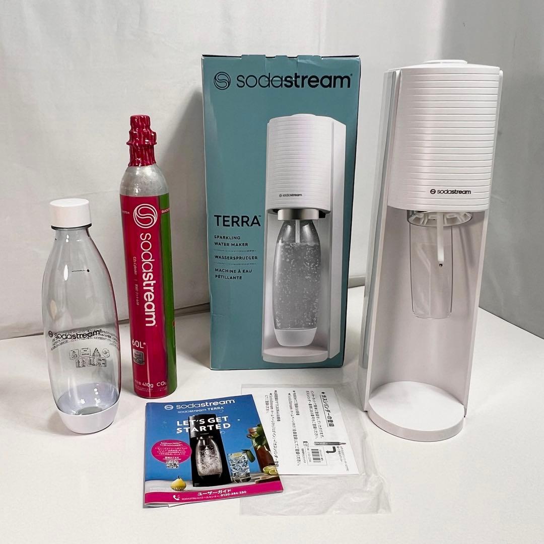 大*吉様 新品 SodaStream TERRA 炭酸水メーカー セット