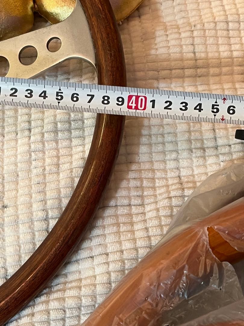 Les Leston 木製ステアリング 英国旧車/レストア向け