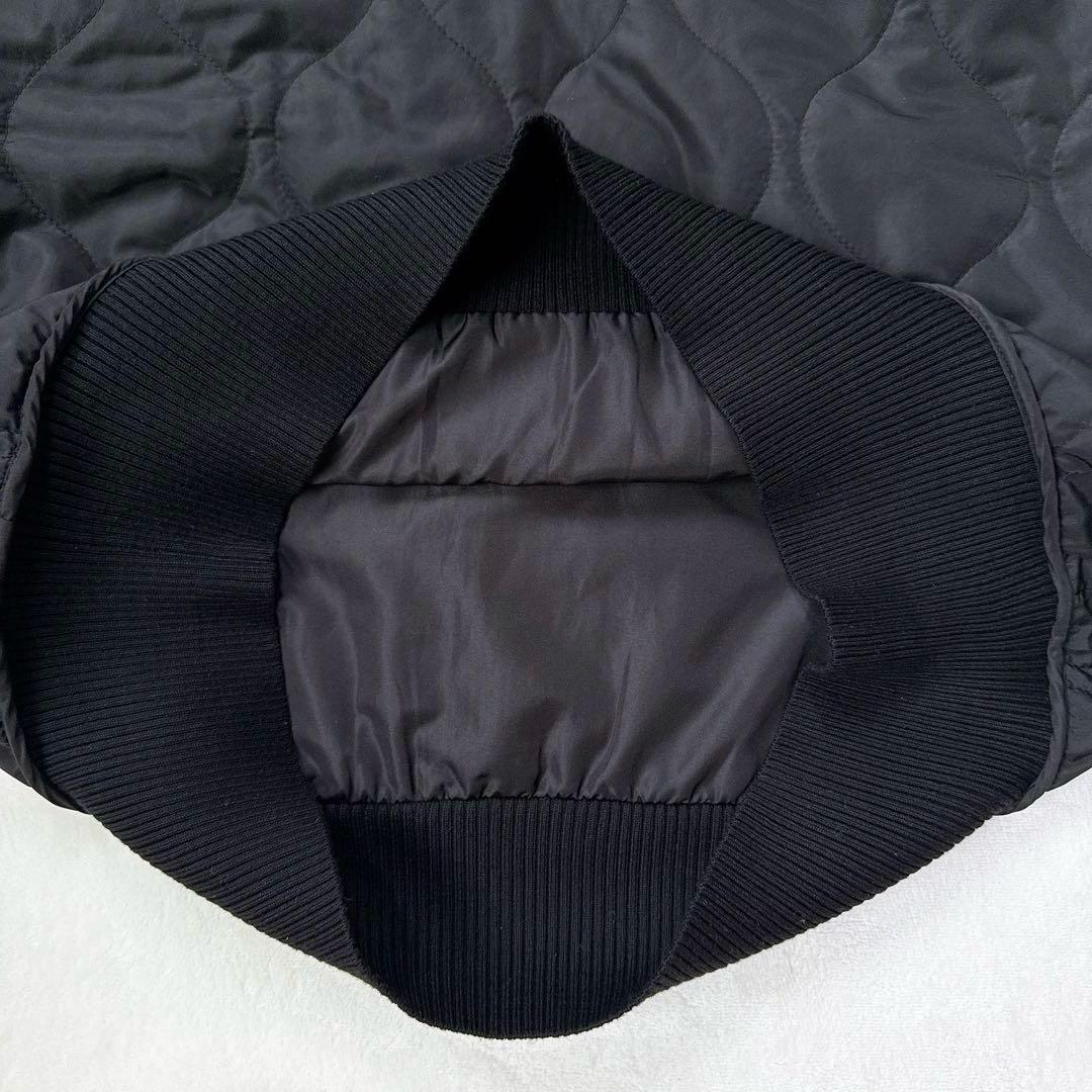 【完売品】machatt マチャット キルティング ベスト ブラック Vネック