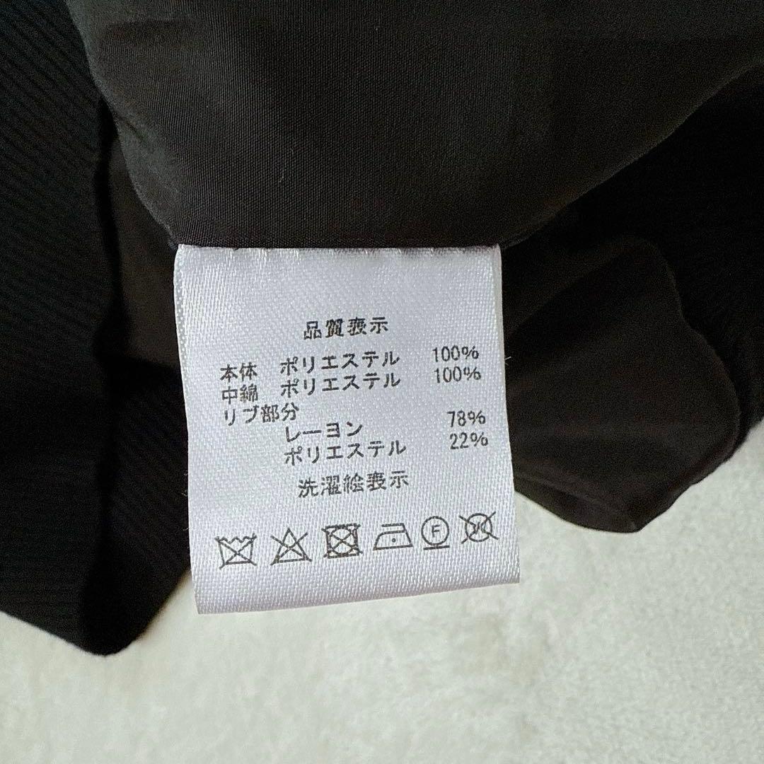 【完売品】machatt マチャット キルティング ベスト ブラック Vネック