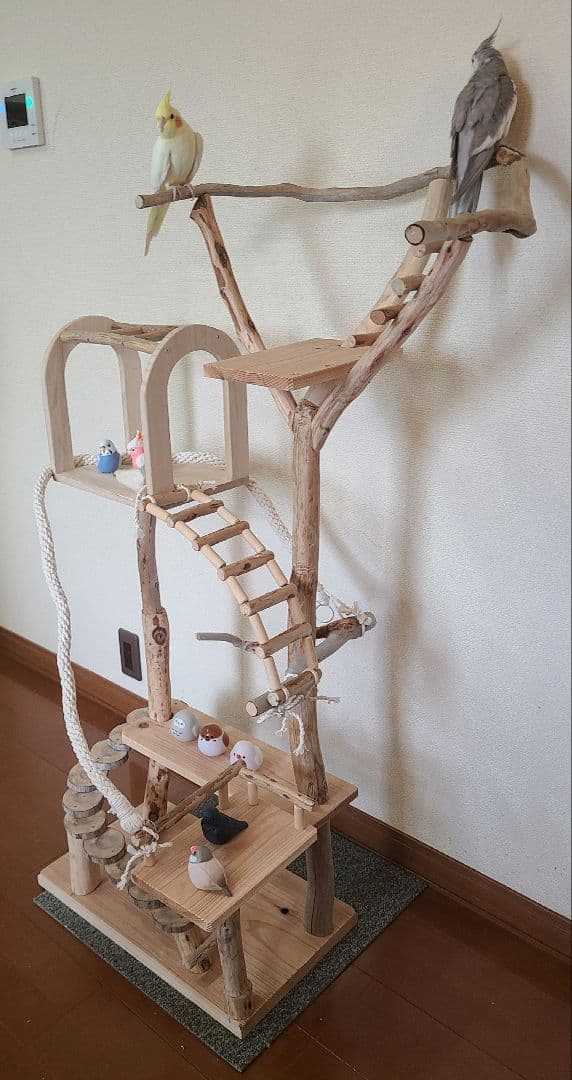 ④朝霧＊オーダーページ　バードアスレチック　流木　ハンドメイド