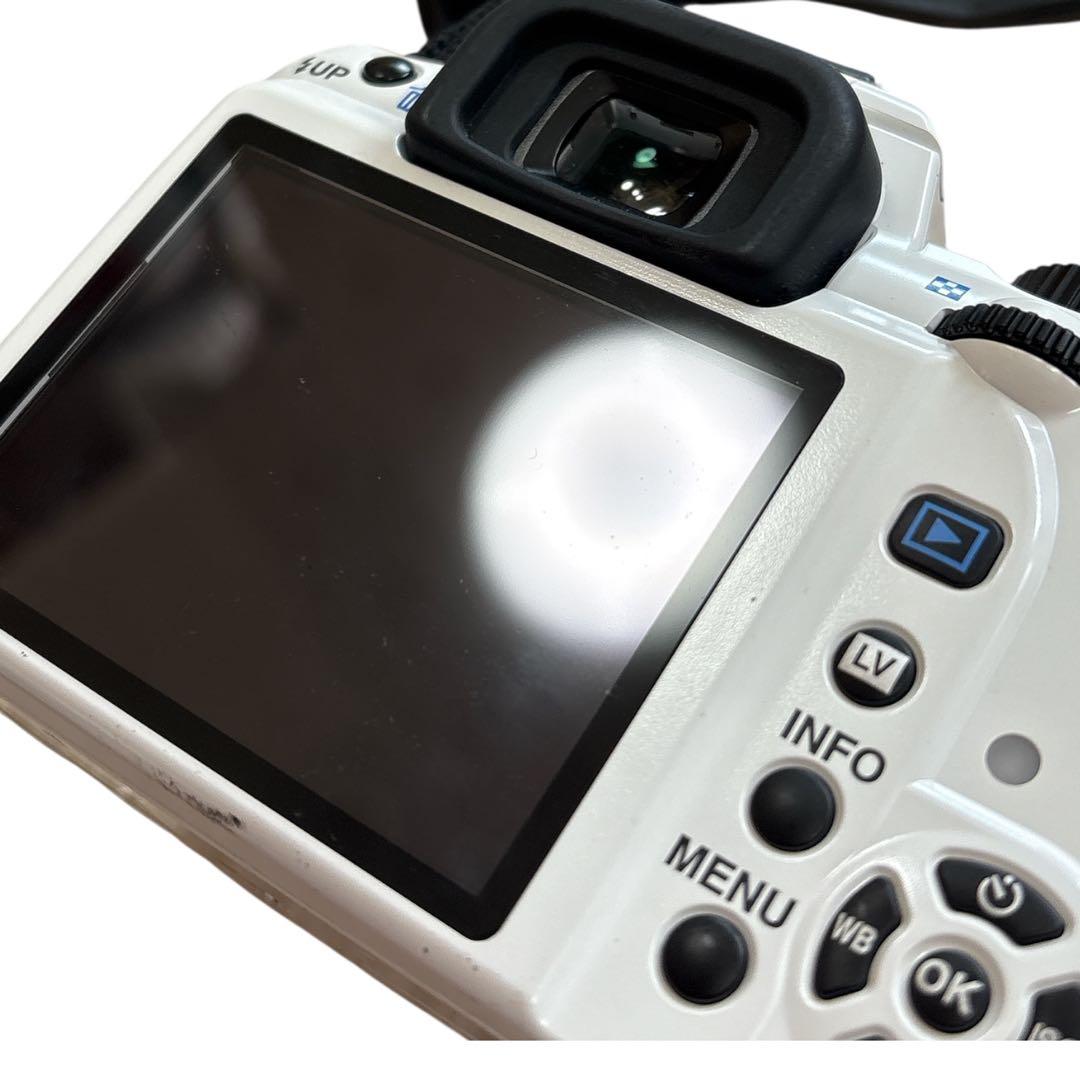 【極美品】PENTAX K-R ホワイト　レンズ 18-55 デジタル一眼カメラ