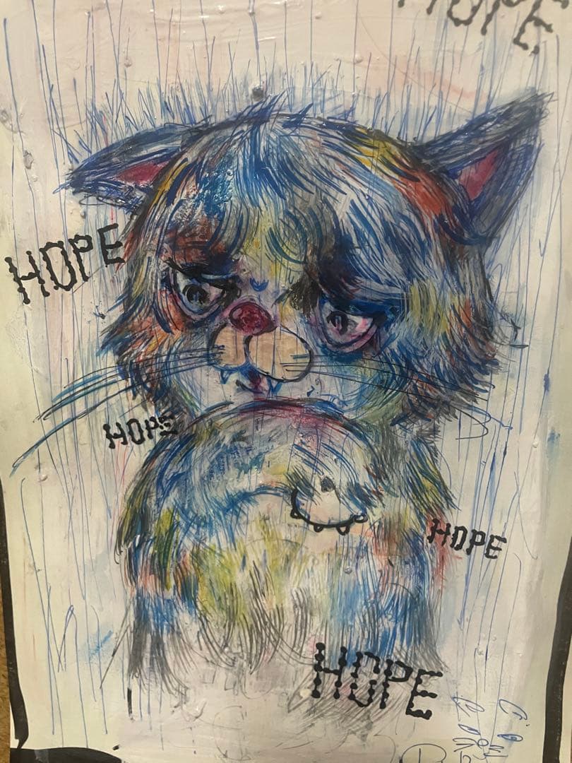 HOPE希望を胸に a4アート紙