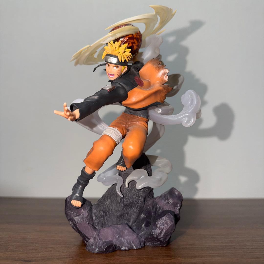 うずまきナルト　NARUTO フィギュア　 仙法•熔遁螺旋手裏剣　 BANDAI